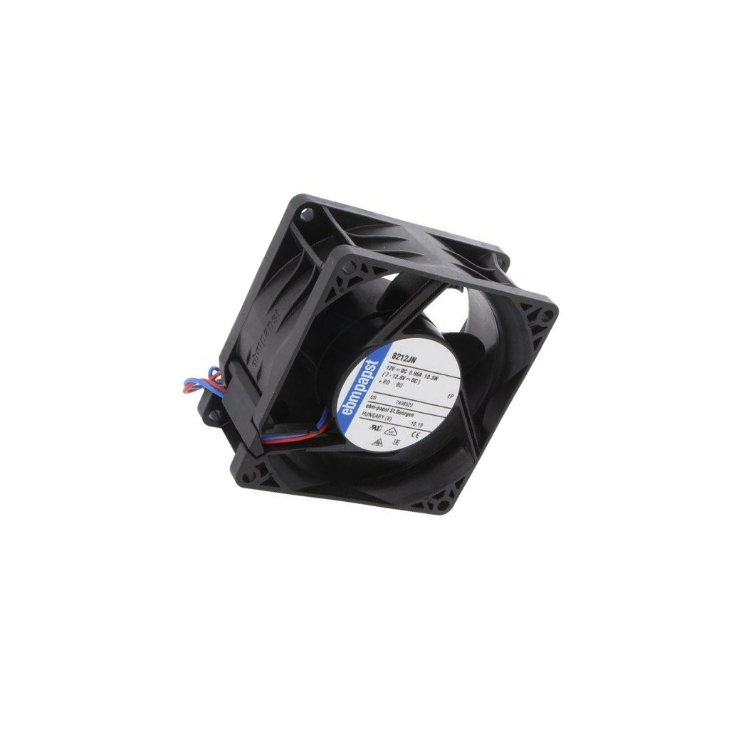 EBM-PAPST Fan: DC; 80x80x38mm; axial; 12VDC