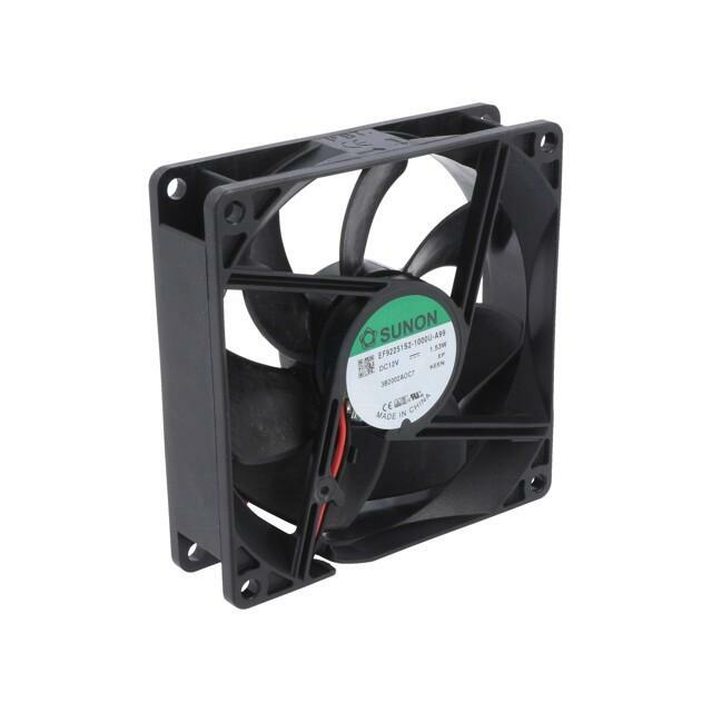 SUNON Fan: DC; 92x92x25mm; axial; 12VDC