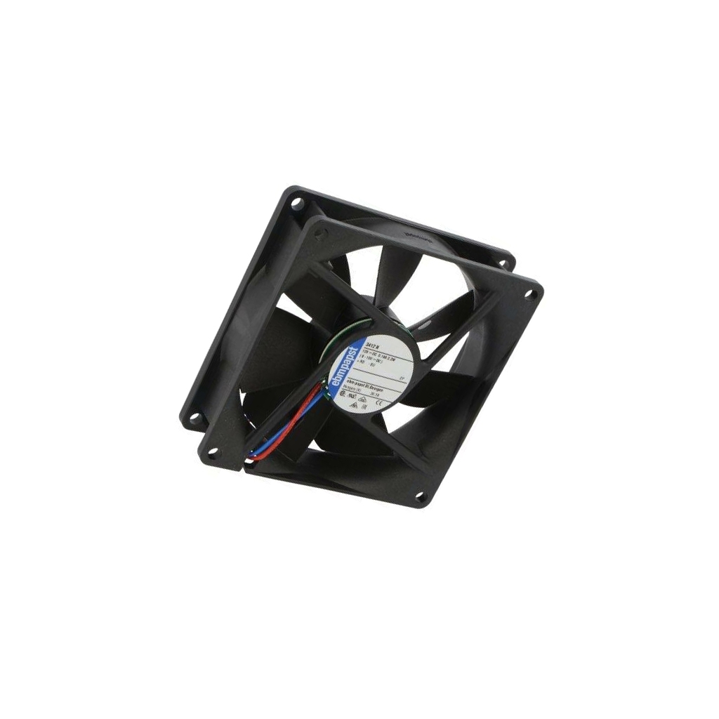 EBM-PAPST Fan: DC; 92x92x25mm; axial; 12VDC