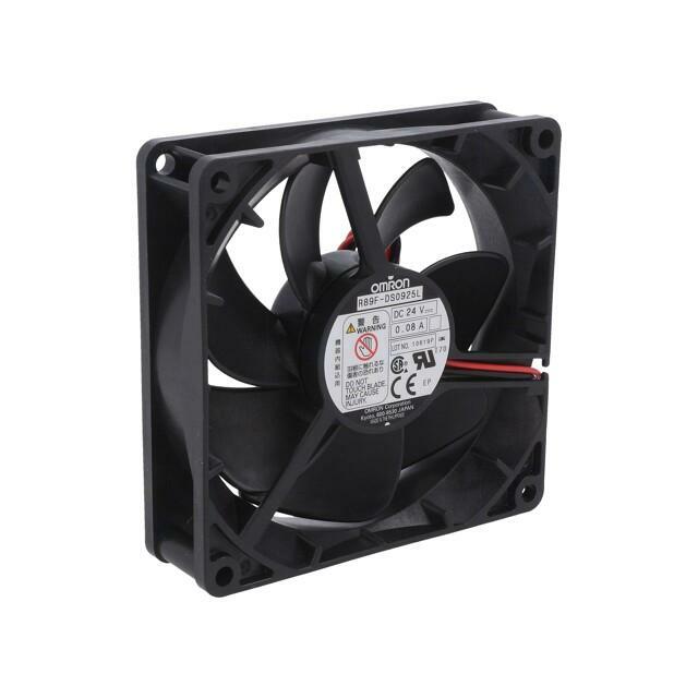 OMRON Fan: DC; 92x92x25mm; axial; 74