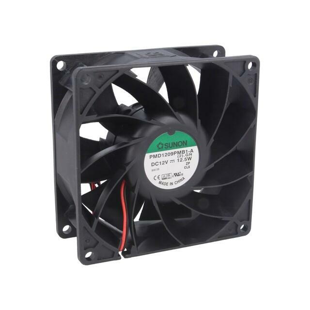 SUNON Fan: DC; 92x92x38mm; axial; 12VDC