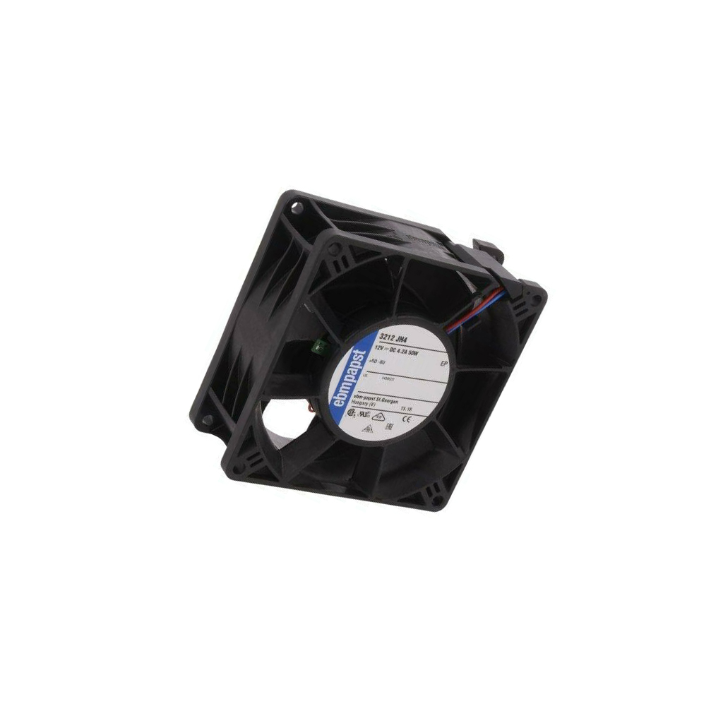 EBM-PAPST Fan: DC; 92x92x38mm; axial; 12VDC