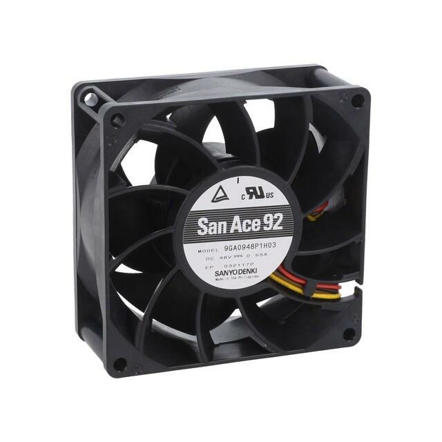 SANYO DENKI Fan: DC; 92x92x38mm; axial