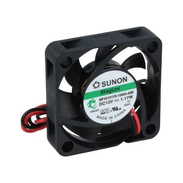 SUNON Fan:DC;axial;12VDC;40x40x10mm;16