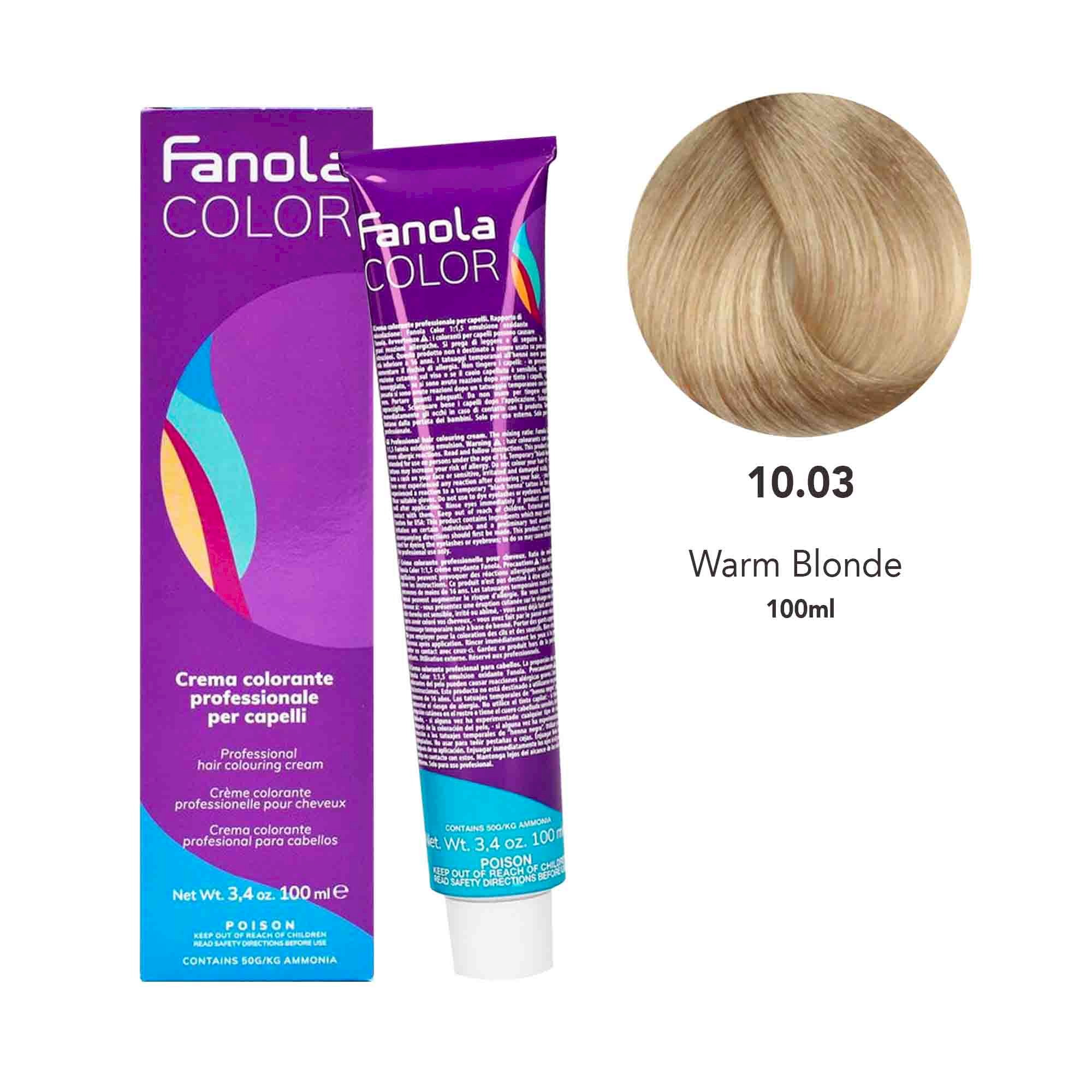FanolaColor Cream Coloring Cream 100 Ml