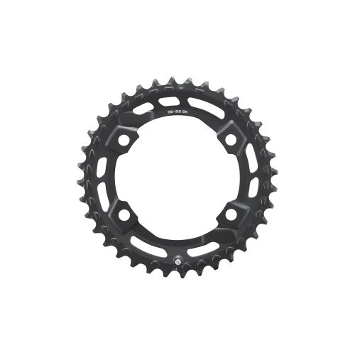 SHIMANO FC-U6000-2 36T-BK CUES (Melna, 36T)