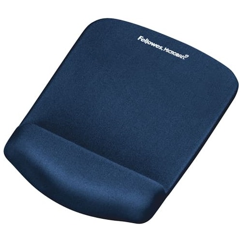 Fellowes Mauspad-Handgelenkauflage PlushTouch           blau | 9287302