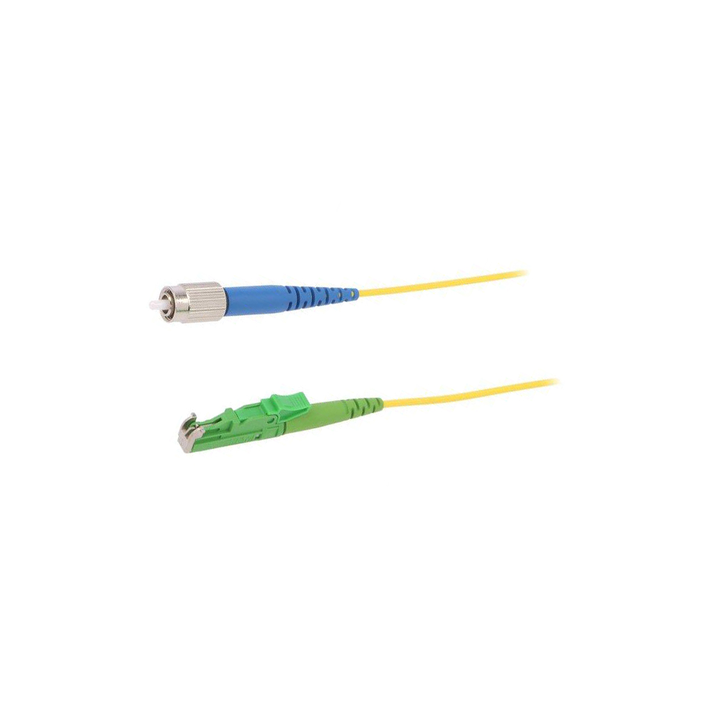 Fiber patch cord; E2/APC,FC/UPC; 1m