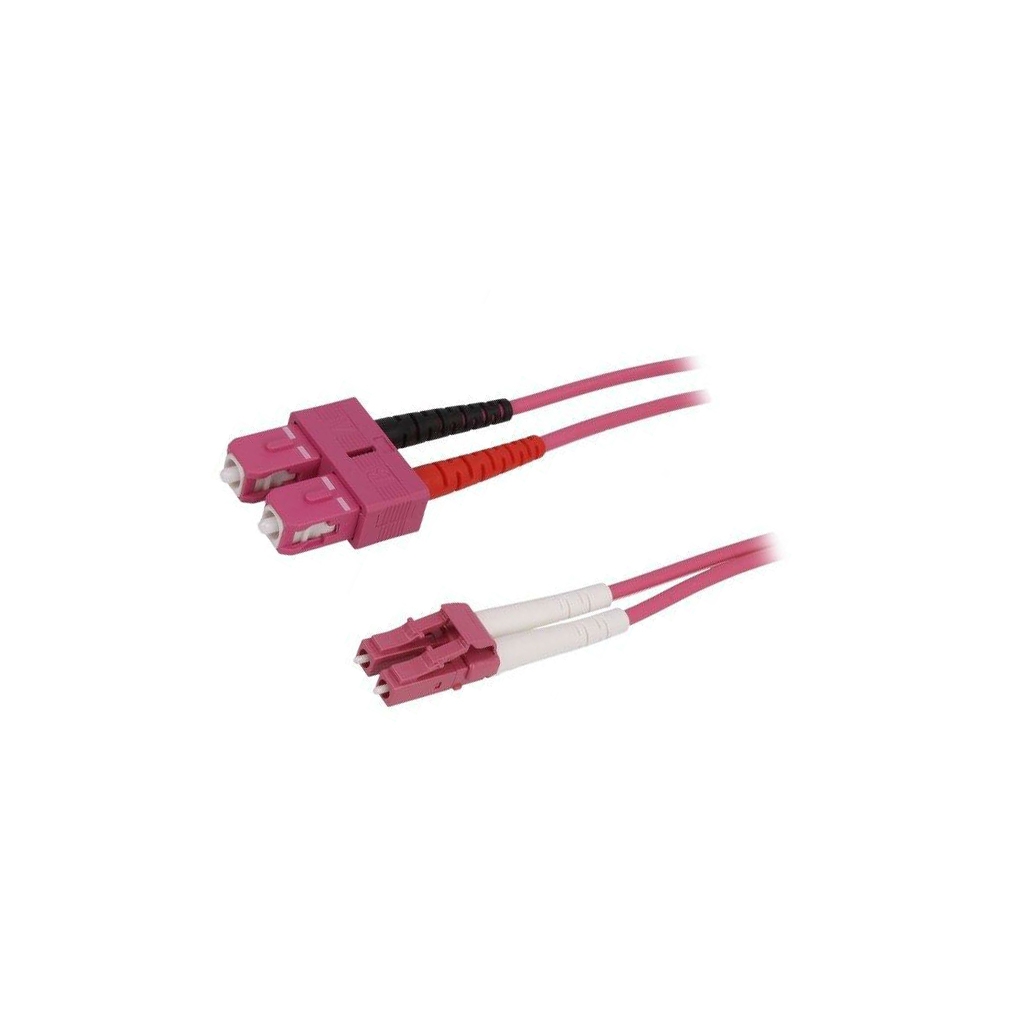 LOGILINK Fiber patch cord; OM4; LC/UPC
