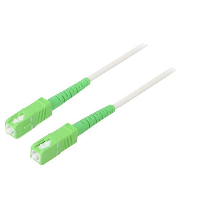 GOOBAY Fiber patch cord; OS2; SC/APC