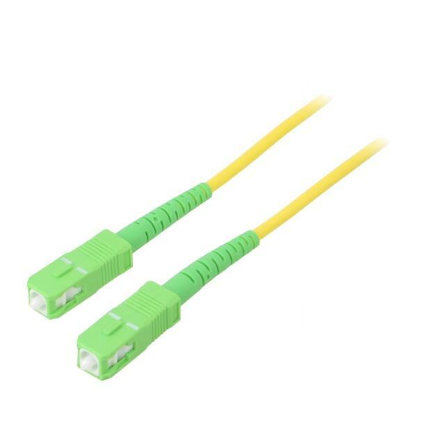 GOOBAY Fiber patch cord; OS2; SC/APC