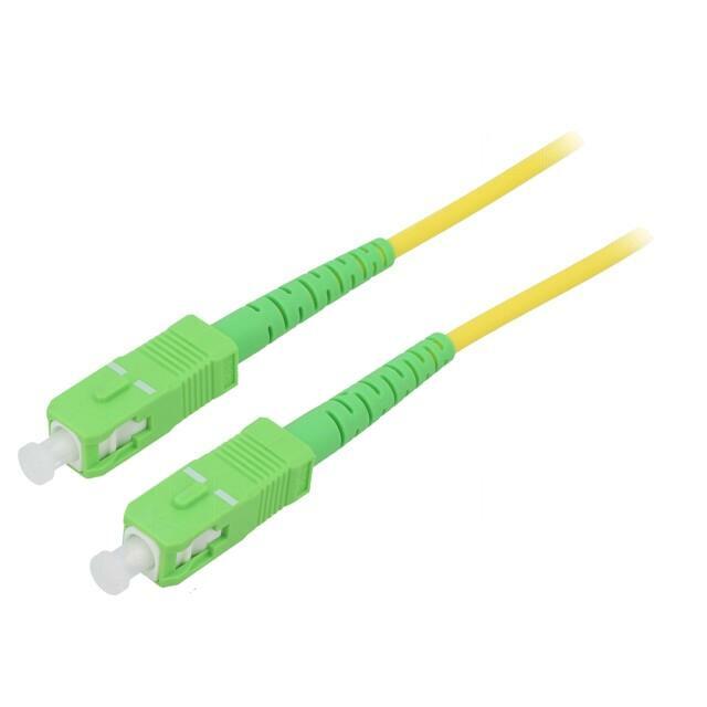 GOOBAY Fiber patch cord; OS2; SC/APC