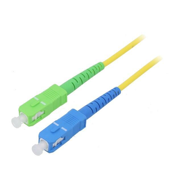 GOOBAY Fiber patch cord; OS2; SC/APC