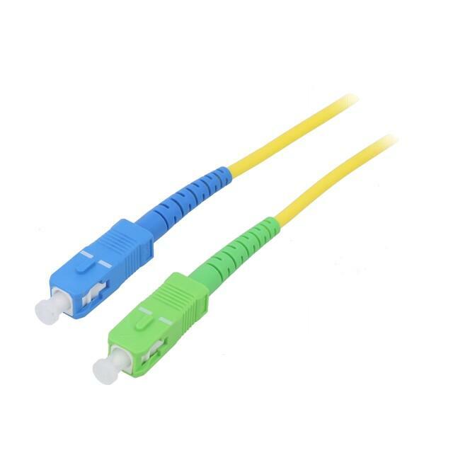 GOOBAY Fiber patch cord; OS2; SC/APC