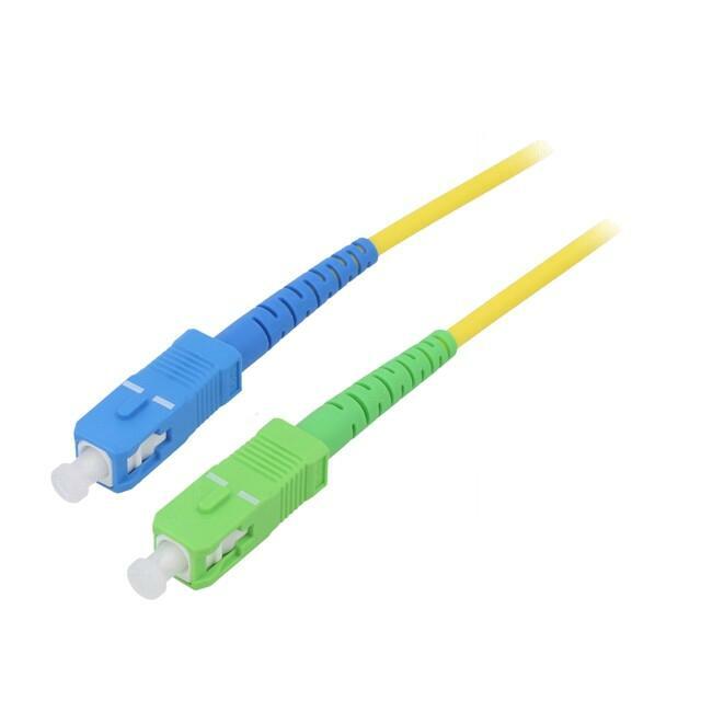 GOOBAY Fiber patch cord; OS2; SC/APC