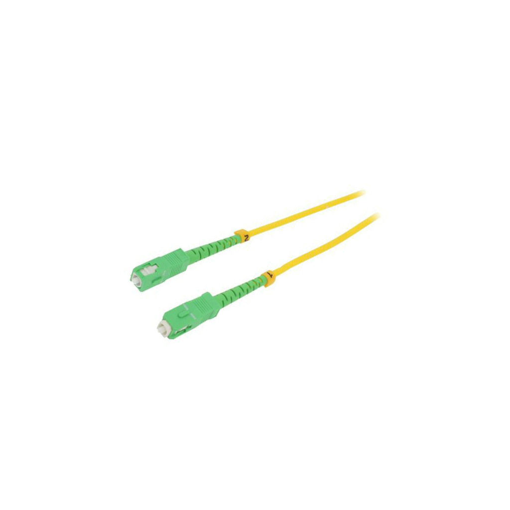 Fiber patch cord; SC/APC,both sides