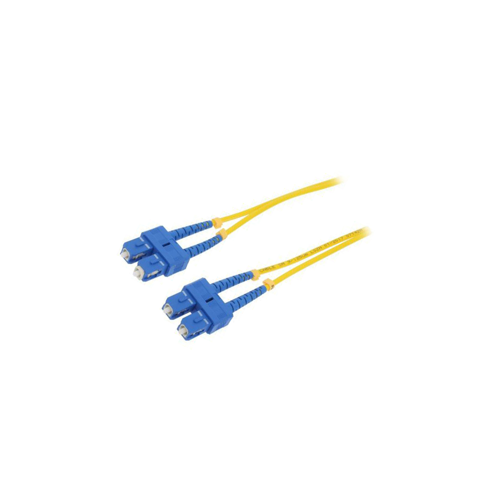 Fiber patch cord; SC/UPC,both sides