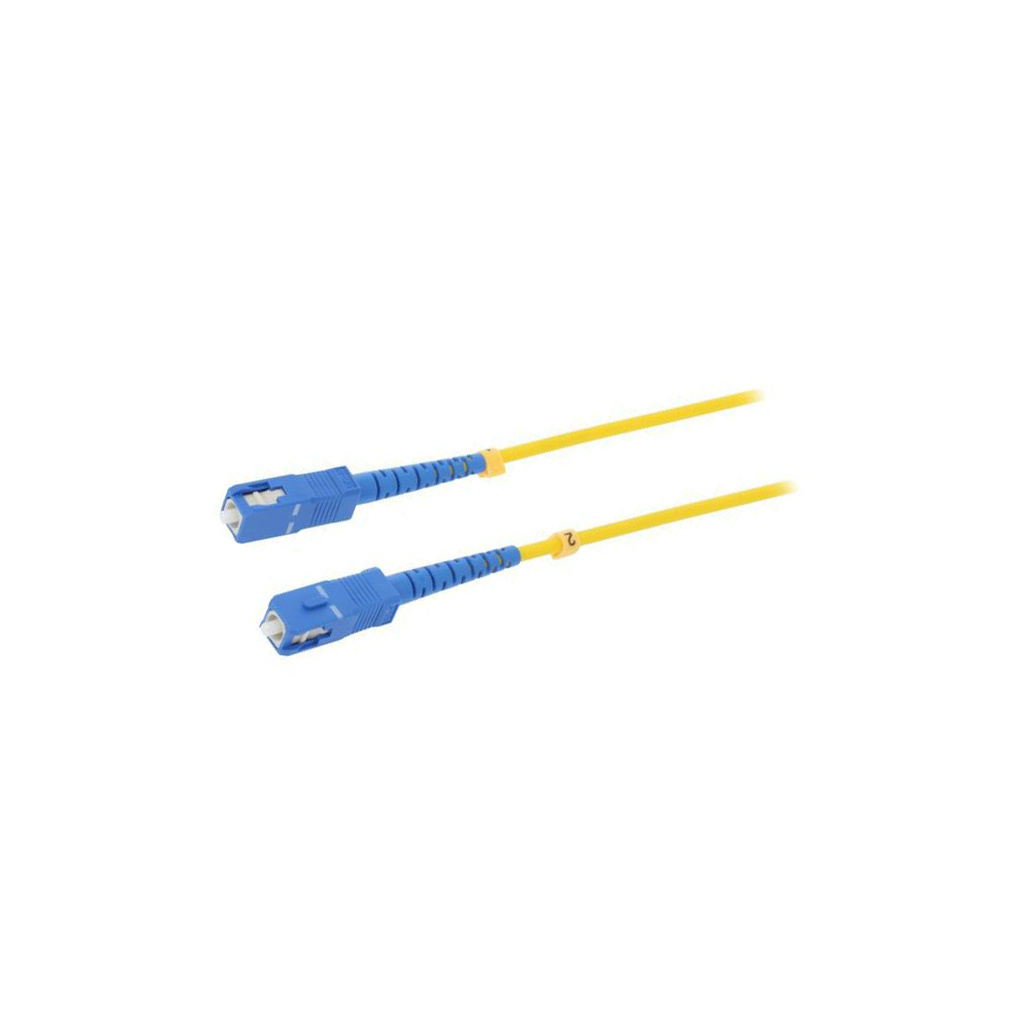 Fiber patch cord; SC/UPC,both sides
