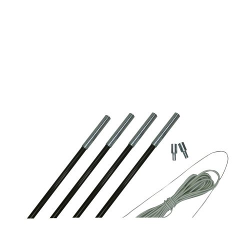 EUROTRAIL Fiberglass Poleset 9.5 mm