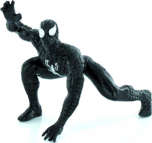 Figūriņa Comansi Spiderman, melna, noliekusies |