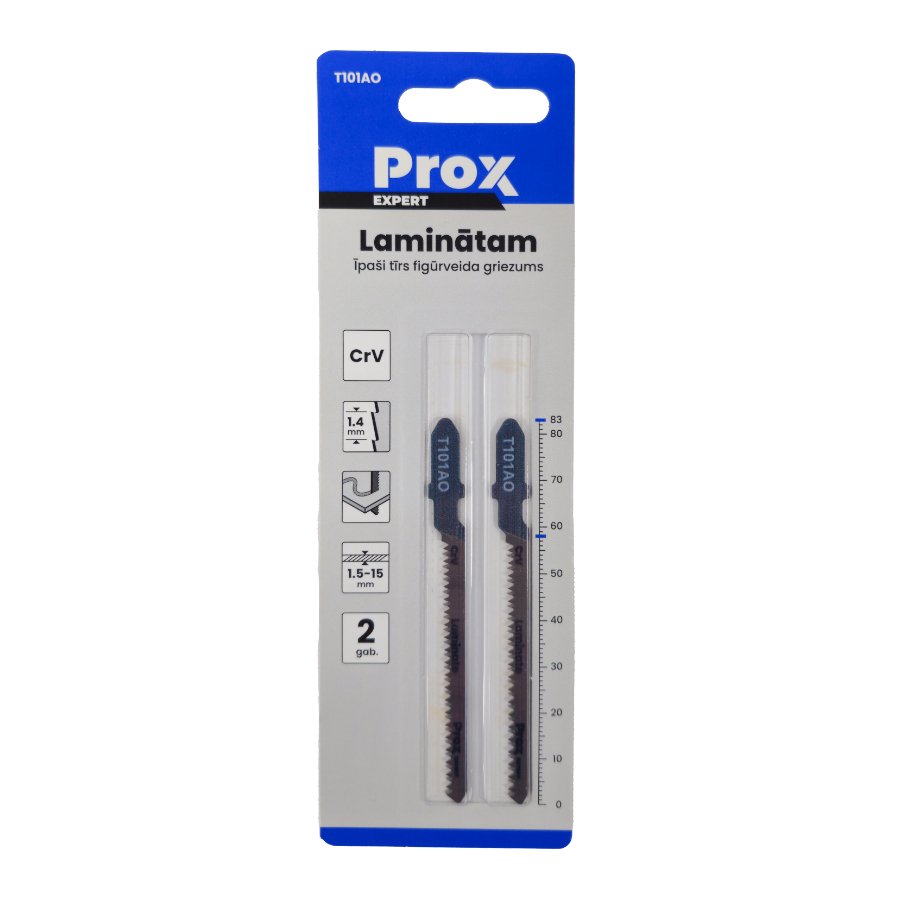 Figūrzāģa asmeņi Prox Expert laminātam T101AO