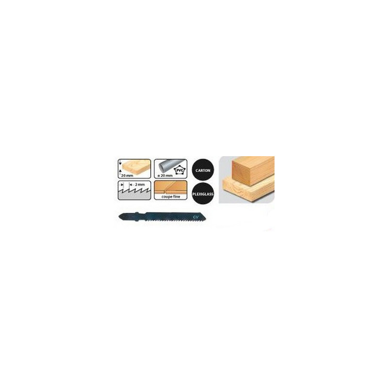 LEMAN Figūrzāģa asmenis 50mm PVC (7008-03)