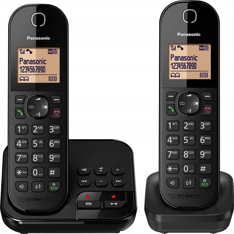 Fiksētais tālrunis Panasonic KX-TGC422GB Black |