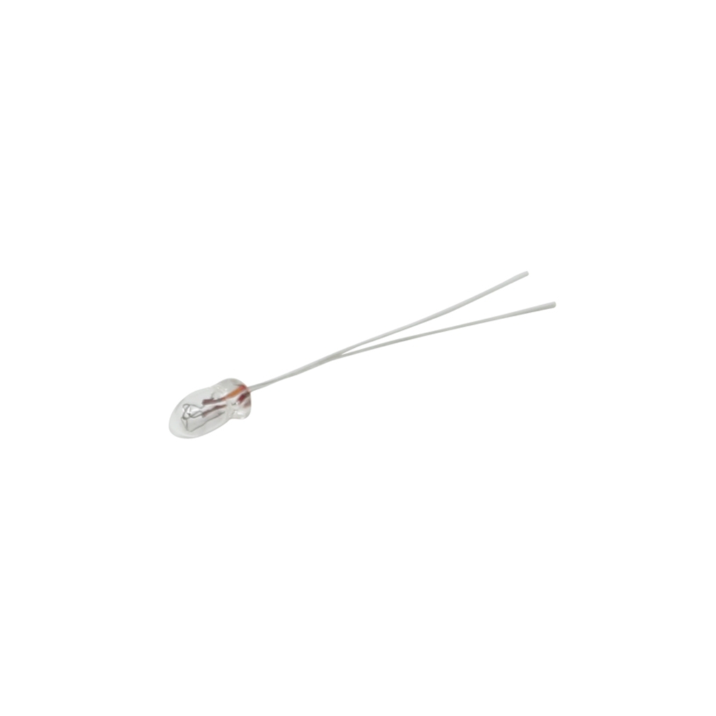 BRIGHTMASTER Filament lamp: miniature; 12VDC; T1