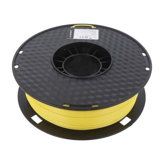 GEMBIRD Filament: PLA+; 1.75mm; yellow