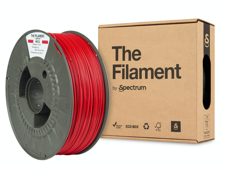 The Filament Spectrum Filaments PET-G tehniskais