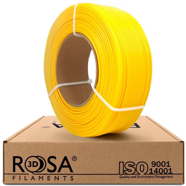 ROSA 3D Filaments PLA dzeltens 1