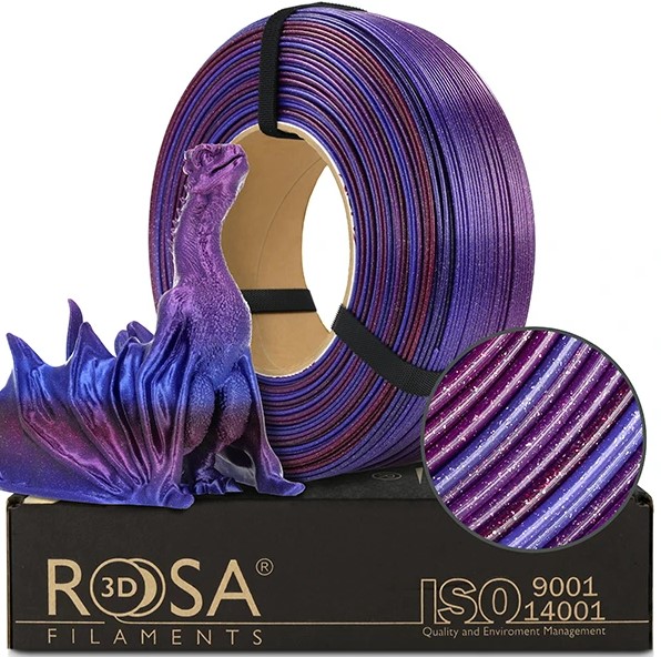ROSA 3D Filaments PLA Galaxy Rainbow