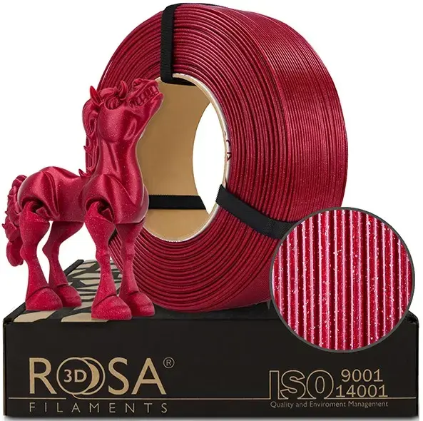 ROSA 3D Filaments PLA Galaxy Red