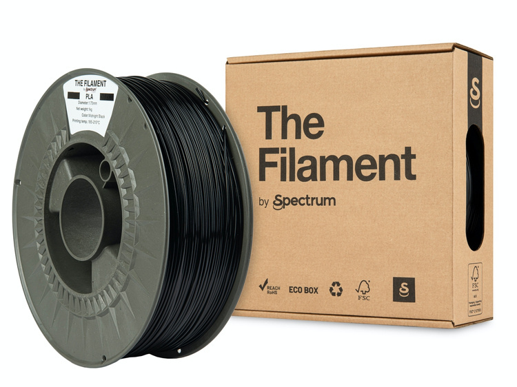 The Filament Spectrum Filaments PLA midnight