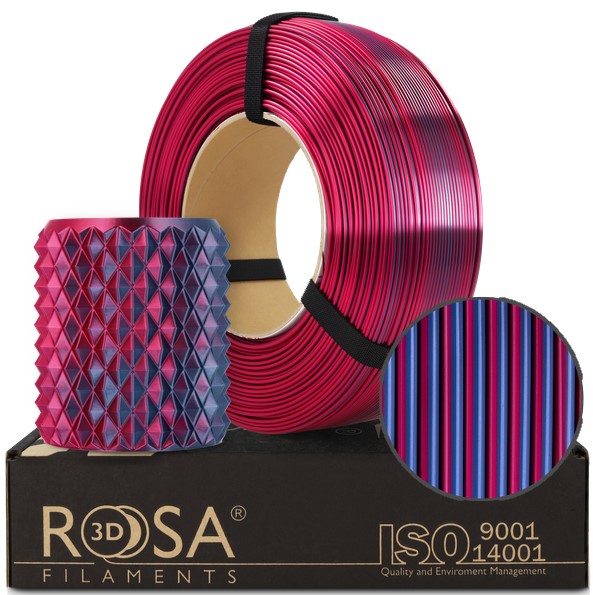 ROSA 3D Filaments PLA Silk Midnight