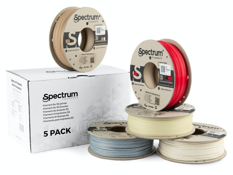 Filaments PLA special mix 5x0.25kg