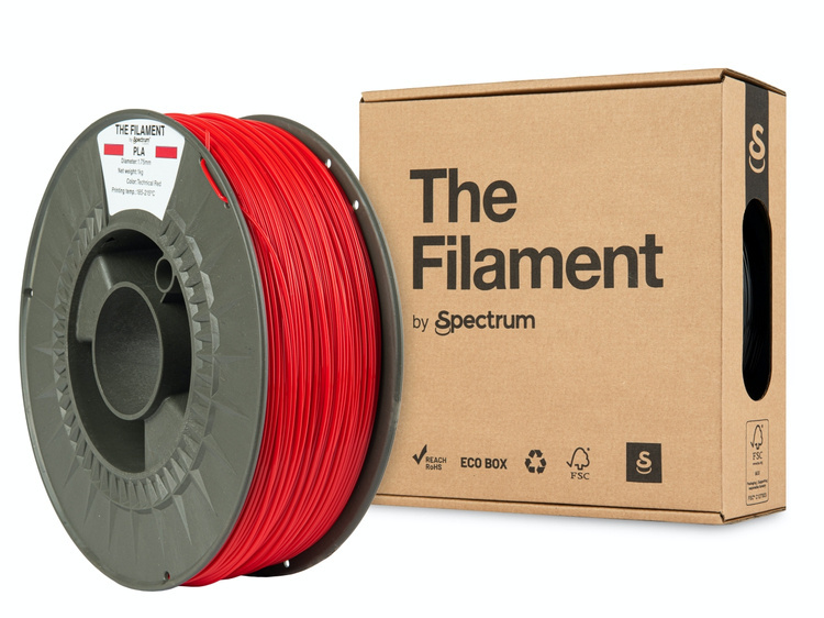 The Filament Spectrum Filaments PLA technical