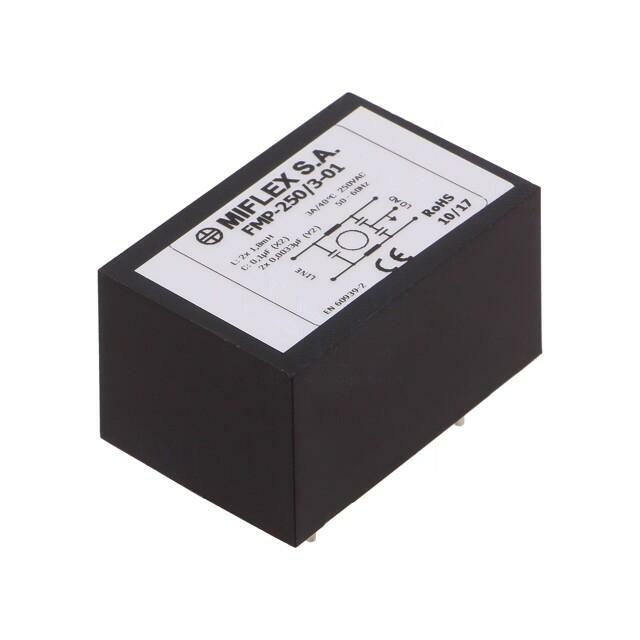 MIFLEX SOLUTIONS Filter: anti-interference; 250VAC; Cx: