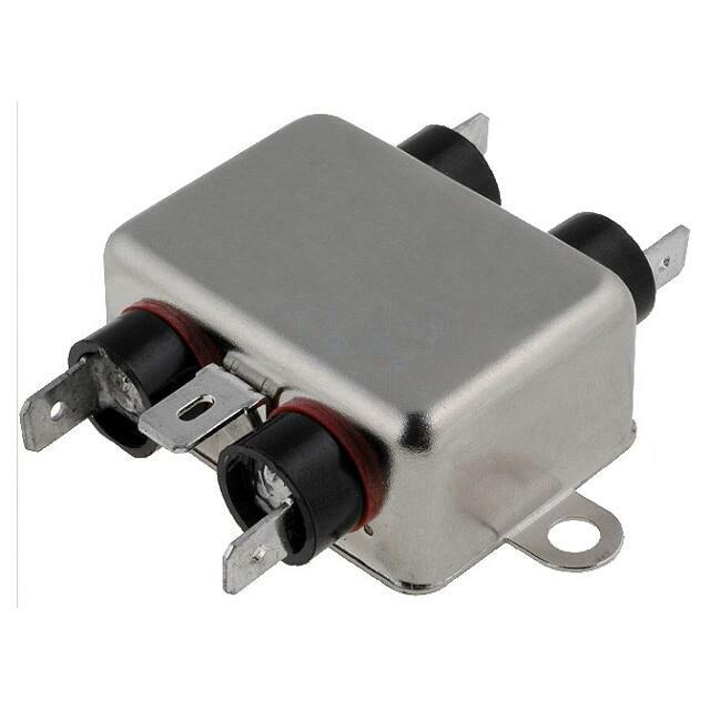 TE CONNECTIVITY Filter: anti-interference; single-phase; 250VAC