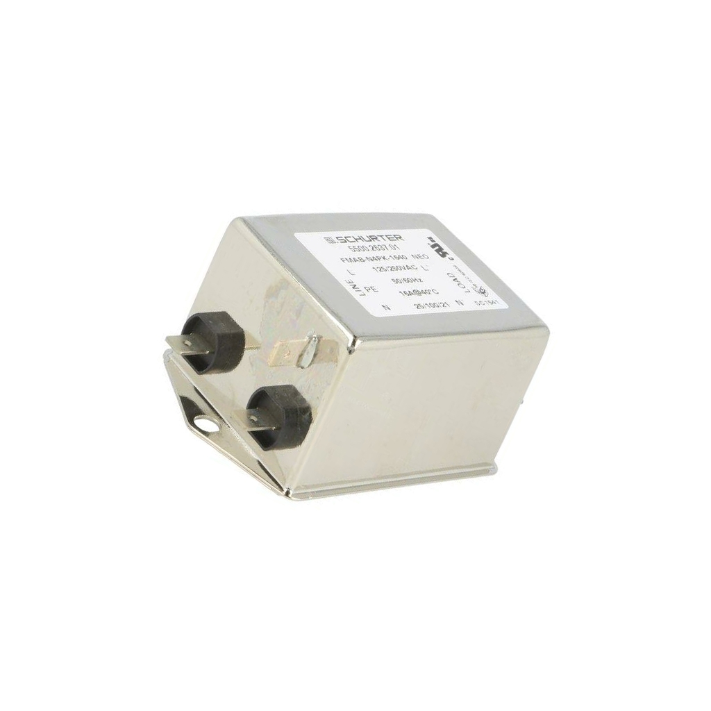 SCHURTER Filter: anti-interference; single-phase; 250VAC; Ioper