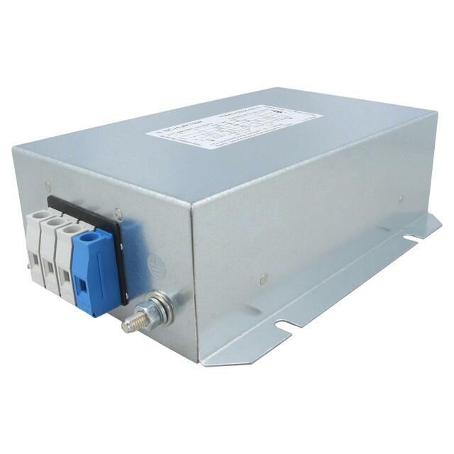 SCHURTER Filter: anti-interference; three-phase; 480VAC; screw
