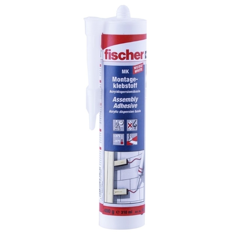 Fischer montāžas līme, balta | 61-53128