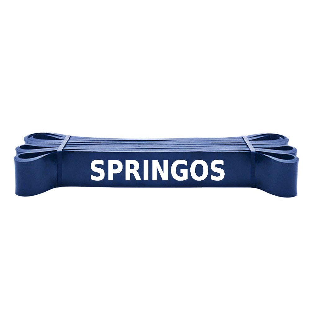 Springos Fitnesa gumija 2080x64x4,5mm 37-46kg