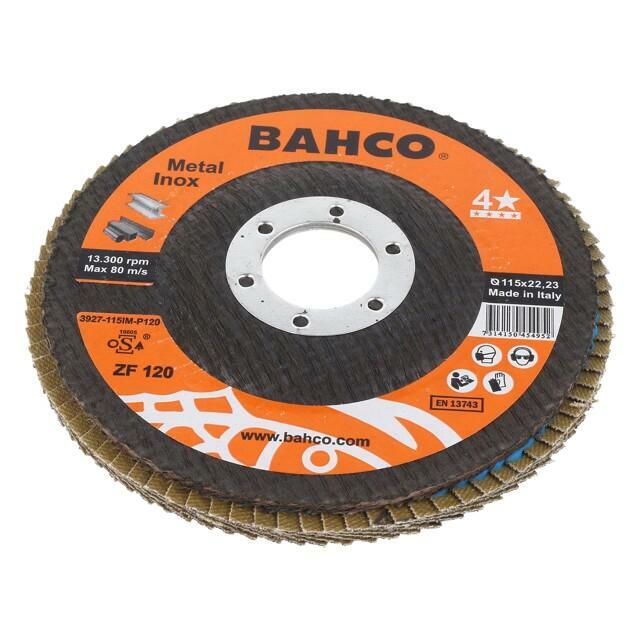 BAHCO Flap grinding wheels; Ø: 115mm