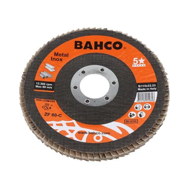 BAHCO Flap grinding wheels; Ø: 115mm