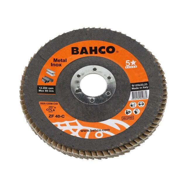 BAHCO Flap grinding wheels; Ø: 125mm