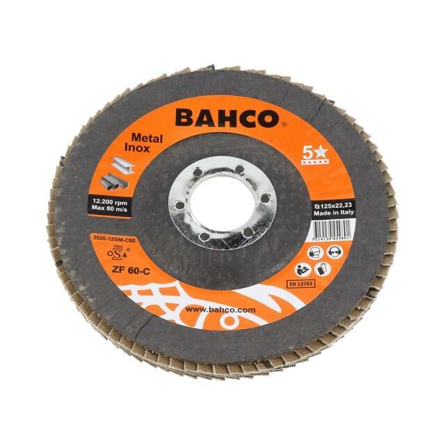 BAHCO Flap grinding wheels; Ø: 125mm