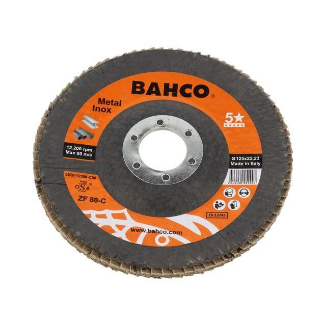 BAHCO Flap grinding wheels; Ø: 125mm