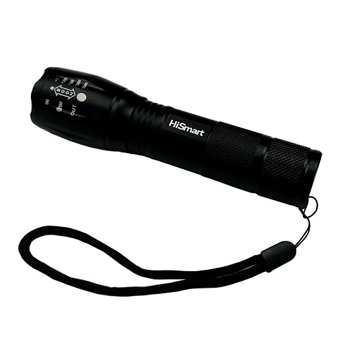 EXTRADIGITAL Flashlight, 1000lm, 10W, with rechargeable