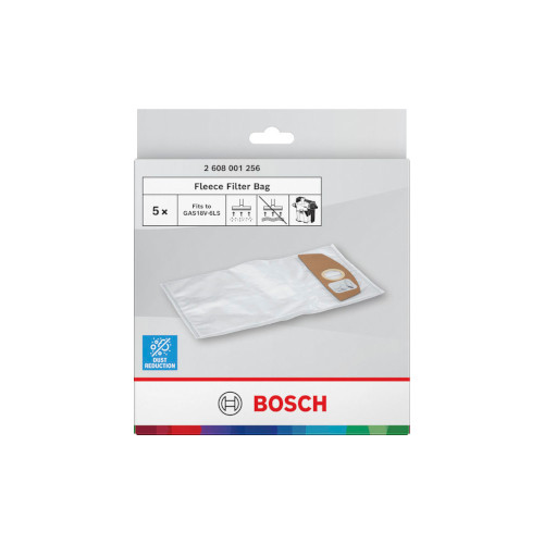 BOSCH Flīša putekļu maisiņš 5 gab